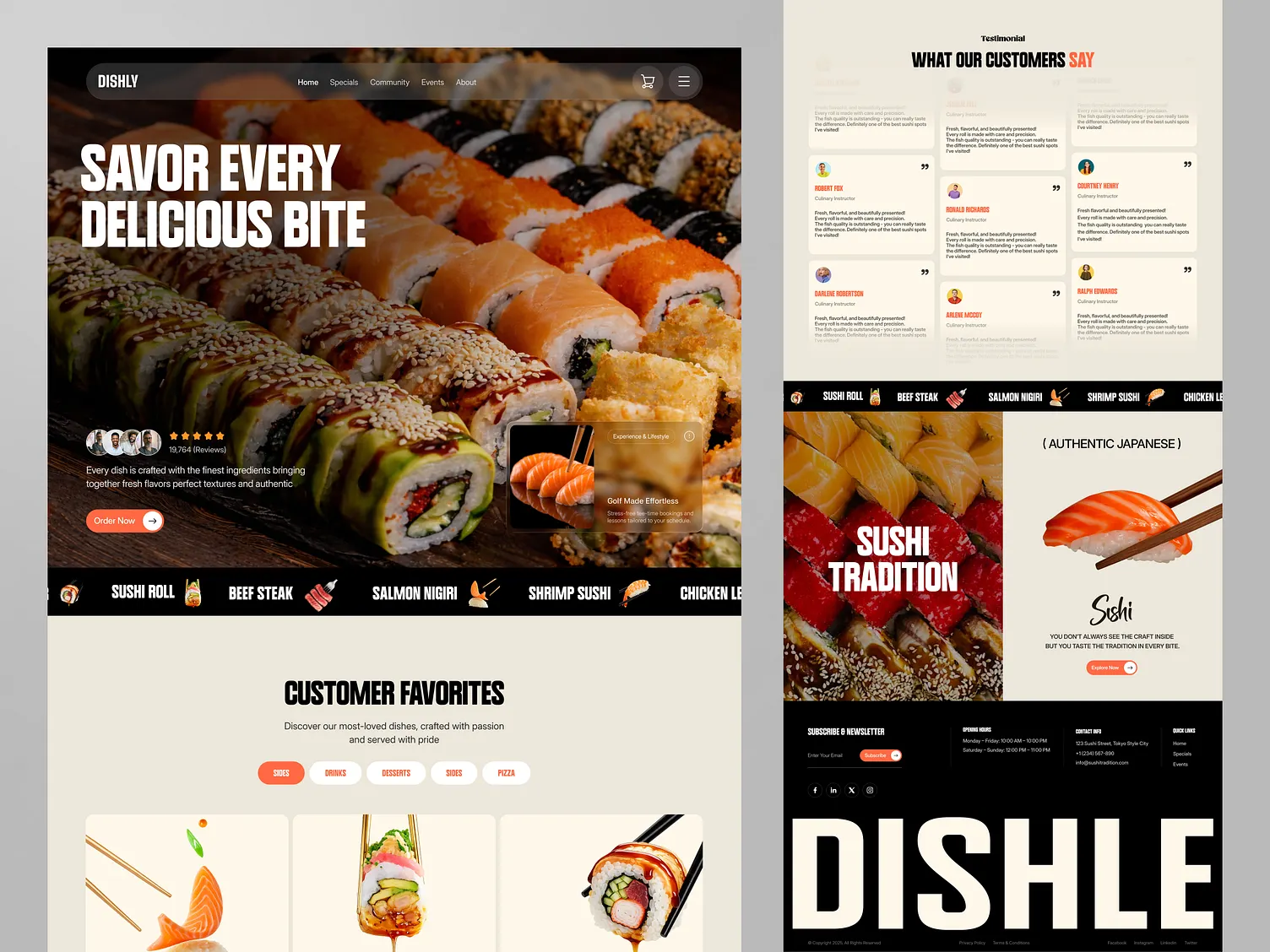 Restaurant Website